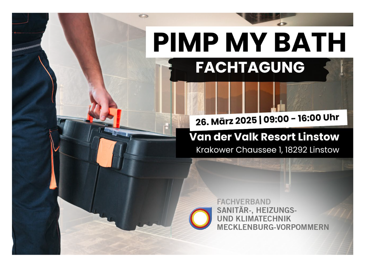 Titelbild zur Veranstaltung Fachtagung "Pimp my Bath"